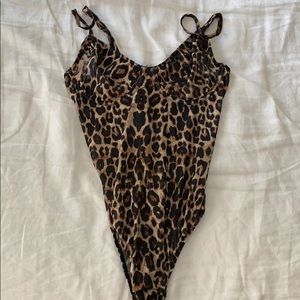 Leopard Mesh Bodysuit